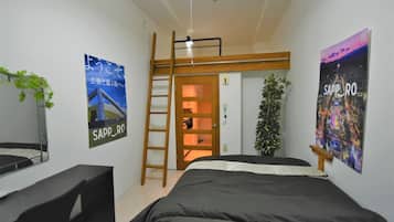 1 bedroom, desk, free WiFi, bed sheets