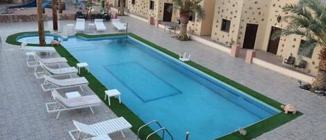 Majoituspaikan julkisivu