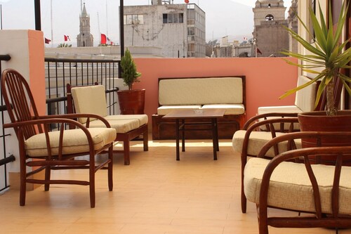 Tourist hotel one block from the Plaza de Armas