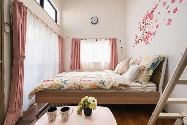 1 chambre, bureau, fer et planche à repasser, accès au Wi-Fi (inclus)