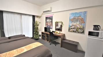 1 bedroom, desk, free WiFi, bed sheets