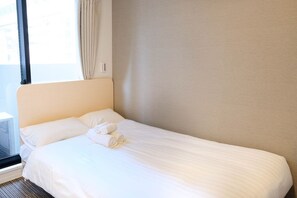 1 間睡房、熨斗/熨衫板、免費 Wi-Fi、床單