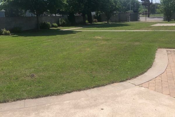 Beautiful Private Expansive Yard.