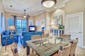 Flat-screen TV, offices