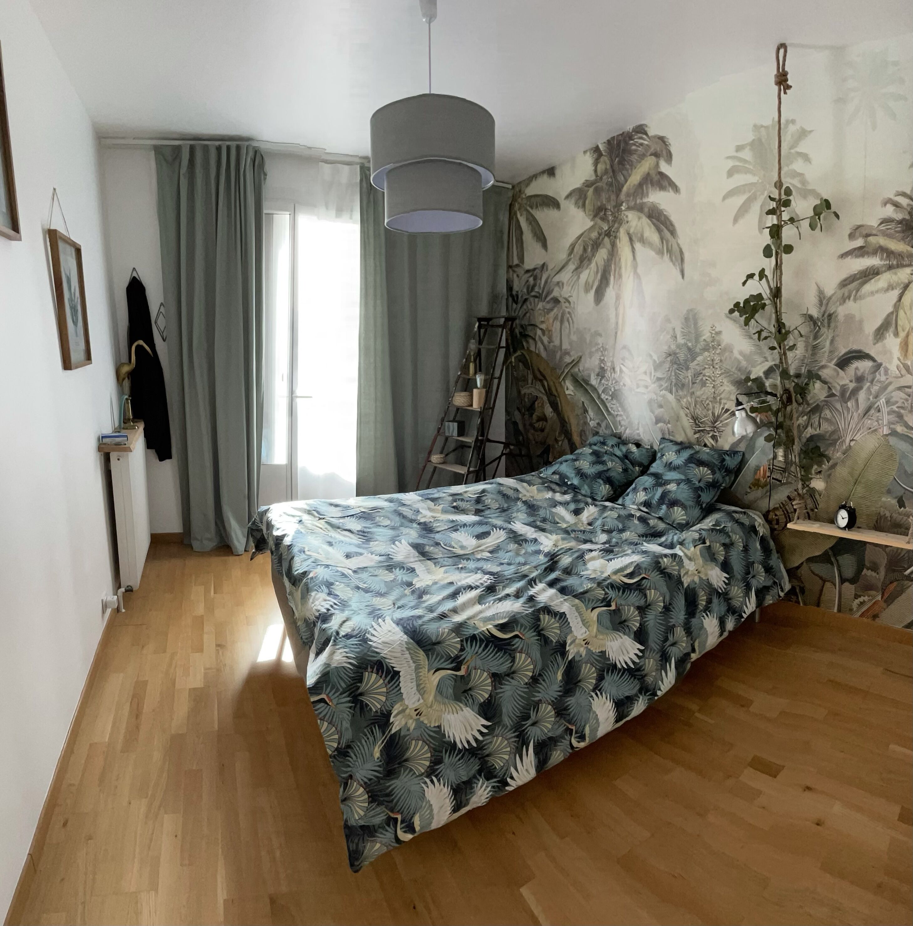 1 chambre, fer et planche à repasser, Wi-Fi gratuit, draps fournis