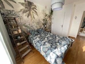 1 bedroom, iron/ironing board, free WiFi, bed sheets