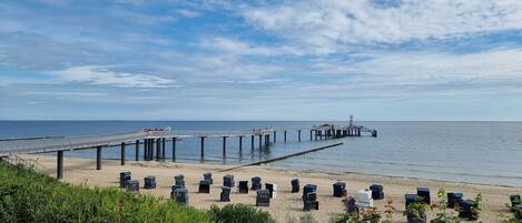 Tæt på stranden