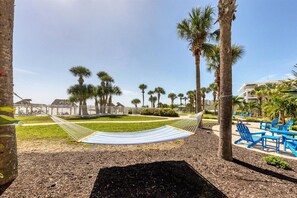 Terrace/patio - Horizons West Villa B-7 - Located on Crescent Beach - it's #1 (SARASOTA)