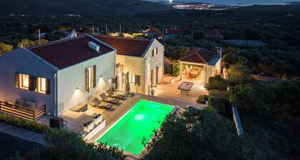 beautiful garden, pool, breathtaking view, family and pat frendly