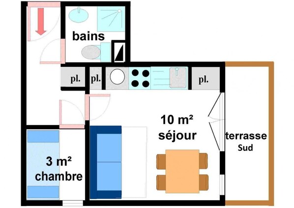مخطط تصميم الطابق