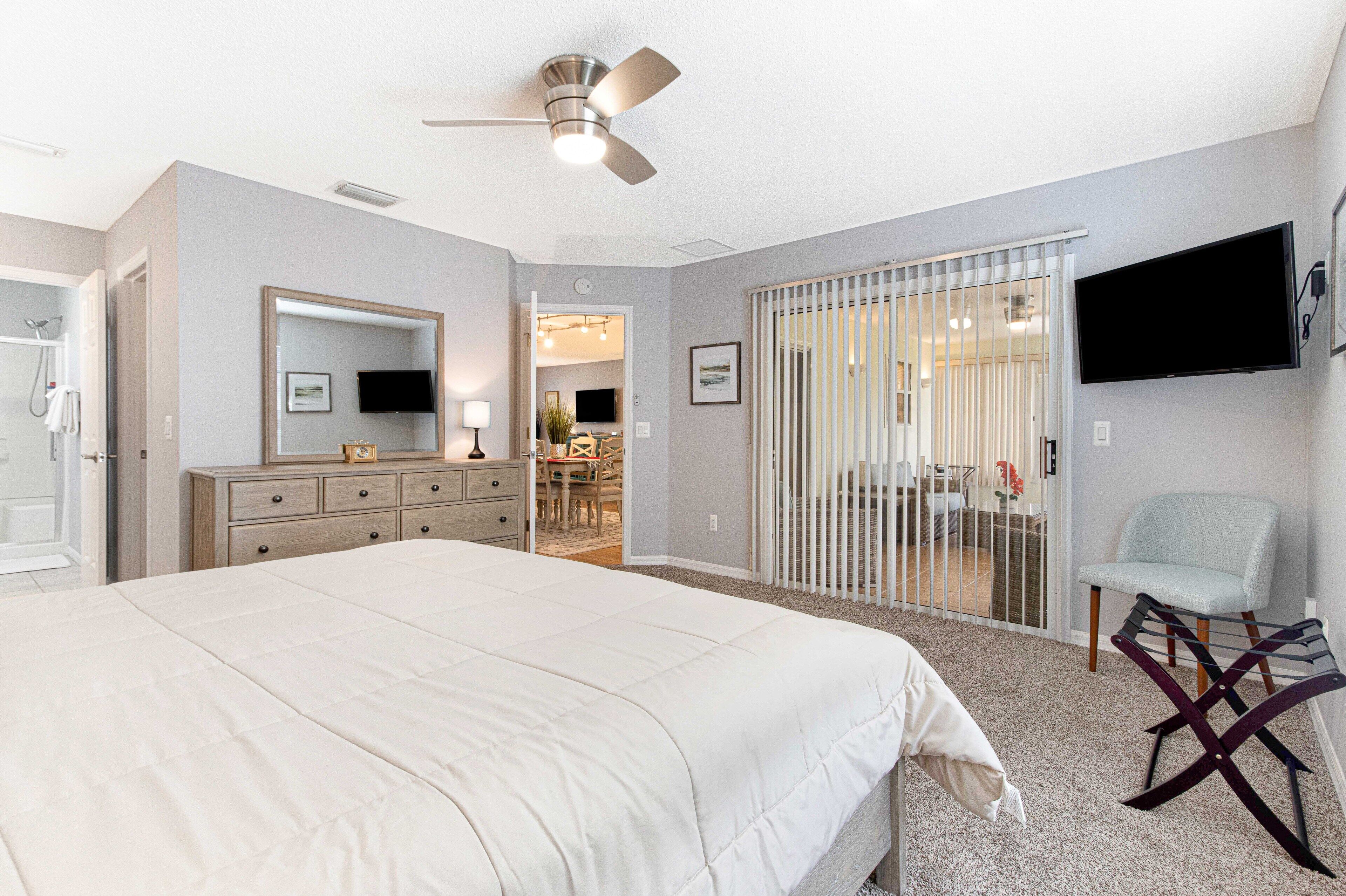 2 habitaciones, tabla de planchar con plancha y wifi gratis 