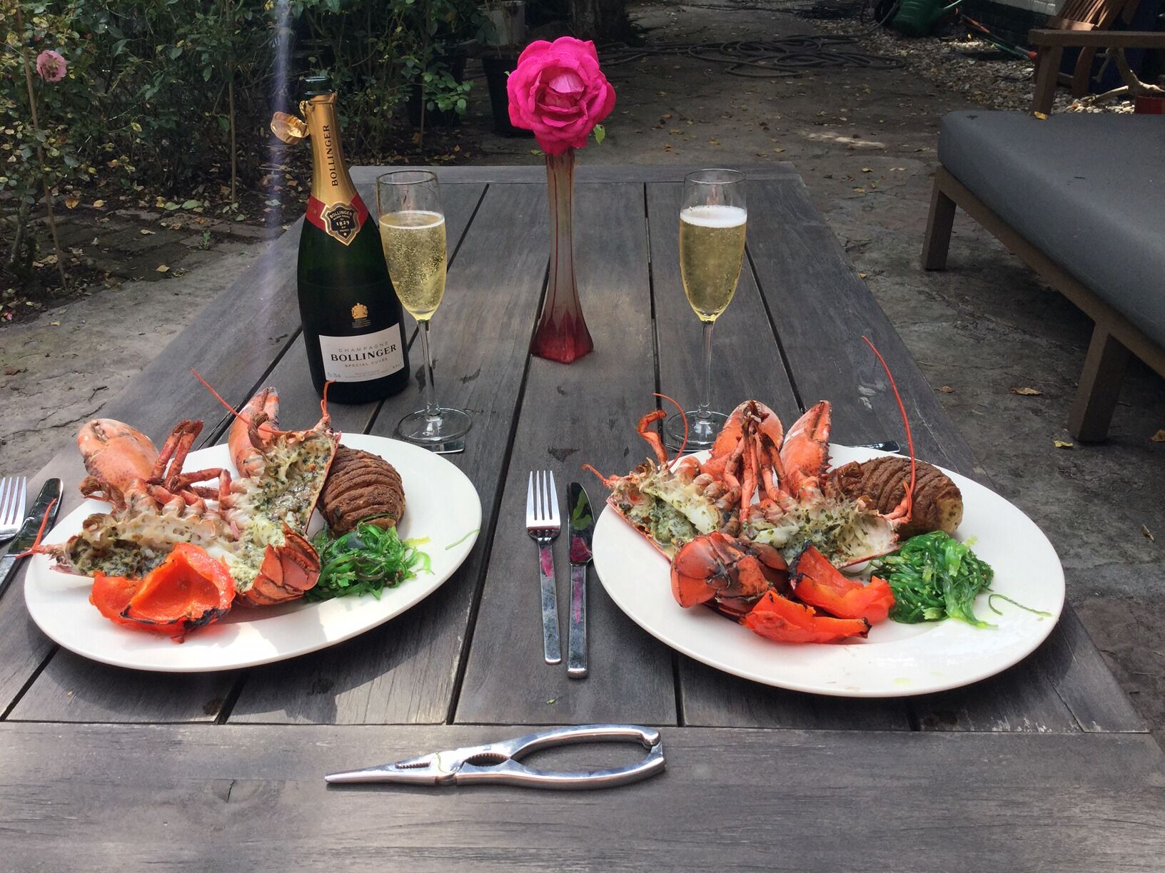 Udendørs spisemuligheder