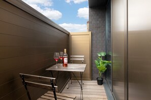 Luksusleilighet, terrasse | Terrasse/patio