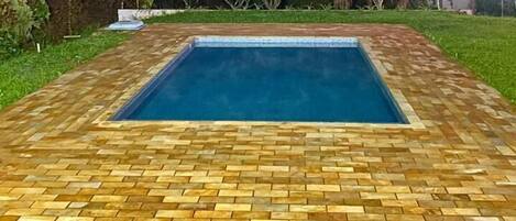 Udendørs pool, opvarmet pool