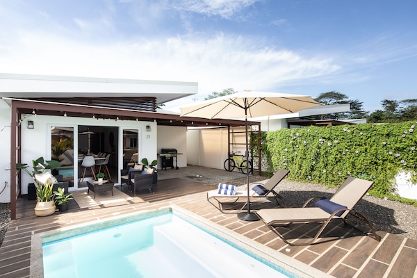 Enjoy a swim during lazy vacation afternoons.