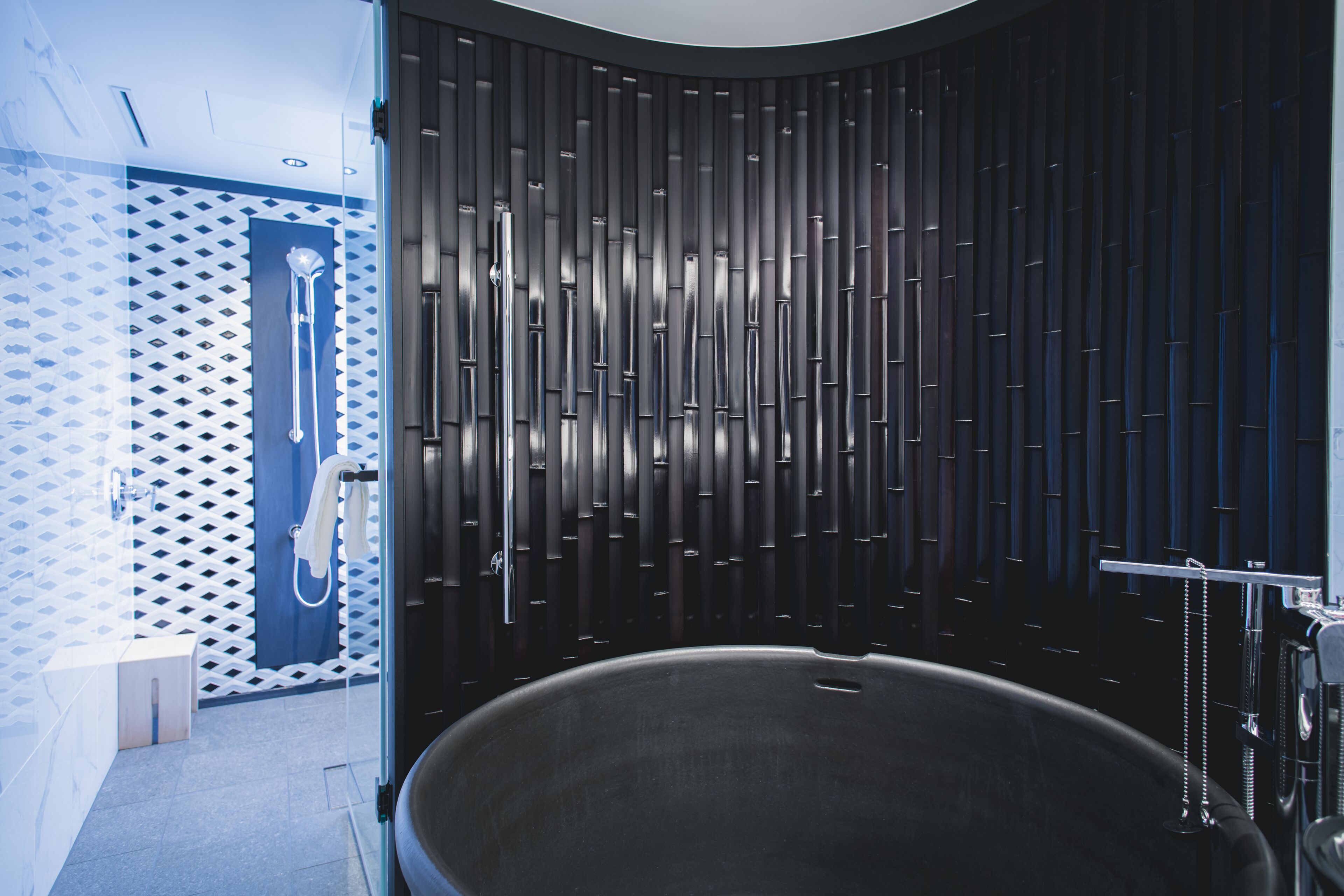 free toiletries, hair dryer, bathrobes, slippers