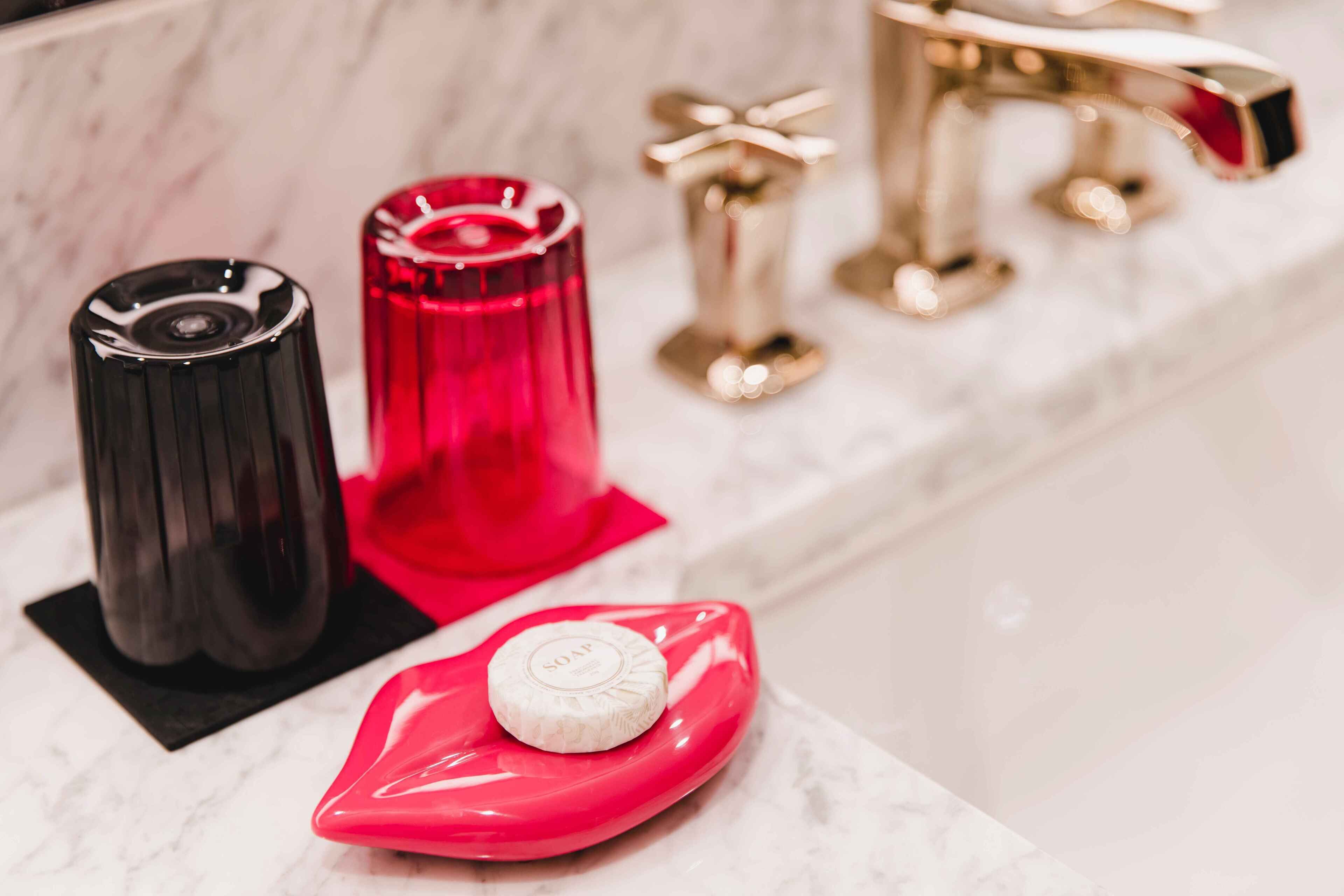 free toiletries, hair dryer, bathrobes, slippers