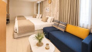 Kamar Ekonomi, Bebas Asap Rokok (Nakano 402, Up to 6 Guests, 1 Room) | Setrika/meja setrika, Wi-Fi gratis, dan seprai linen