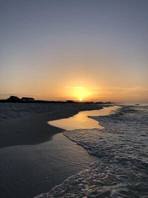 Beach nearby, beach towels