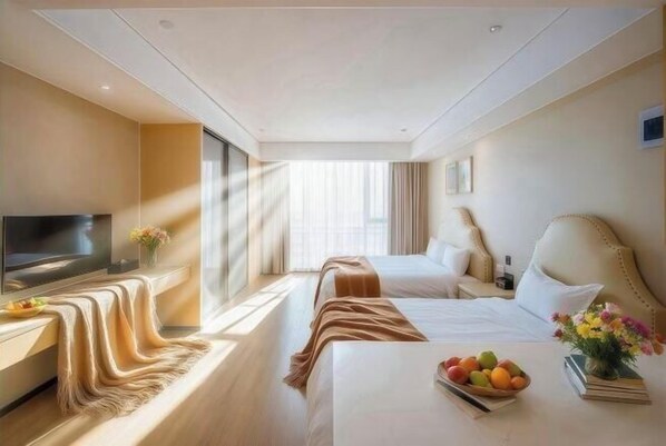 Room - Sweetome Boutique Apartment (Yangzhou Railway Station Jinghua City) (Yangzhou)