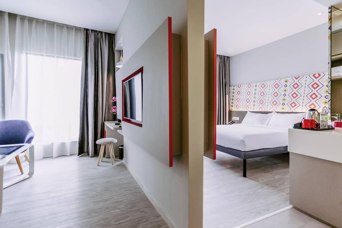 Deluxe-Suite, 1 Queen-Bett und Schlafsofa