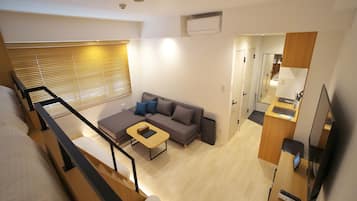 行政客房, 无烟房 (35sqm, for 6 Guests) | 客房内保险箱、办公桌、免费 WiFi、床单