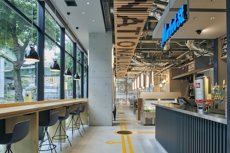 Breakfast, lunch and dinner served. ibis Styles Nagoya