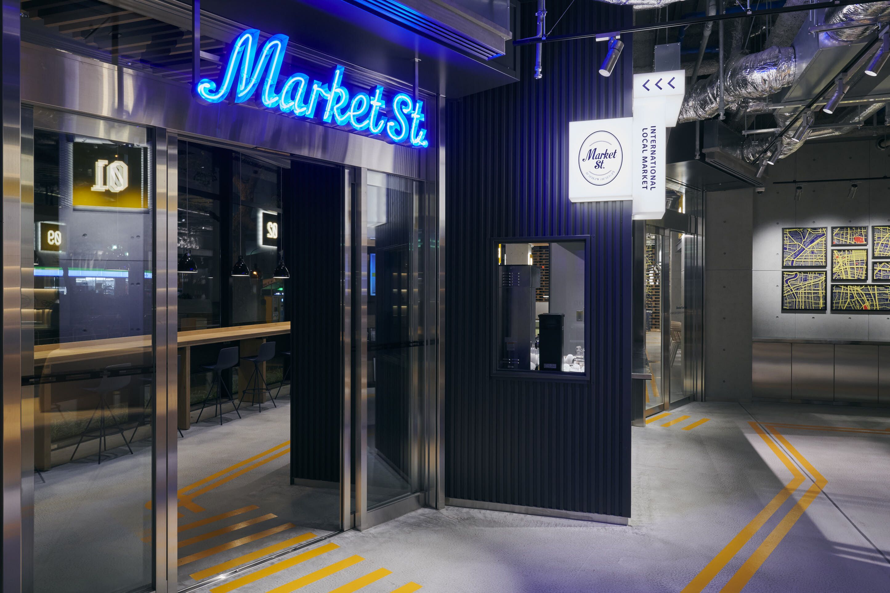 breakfast, lunch and dinner served