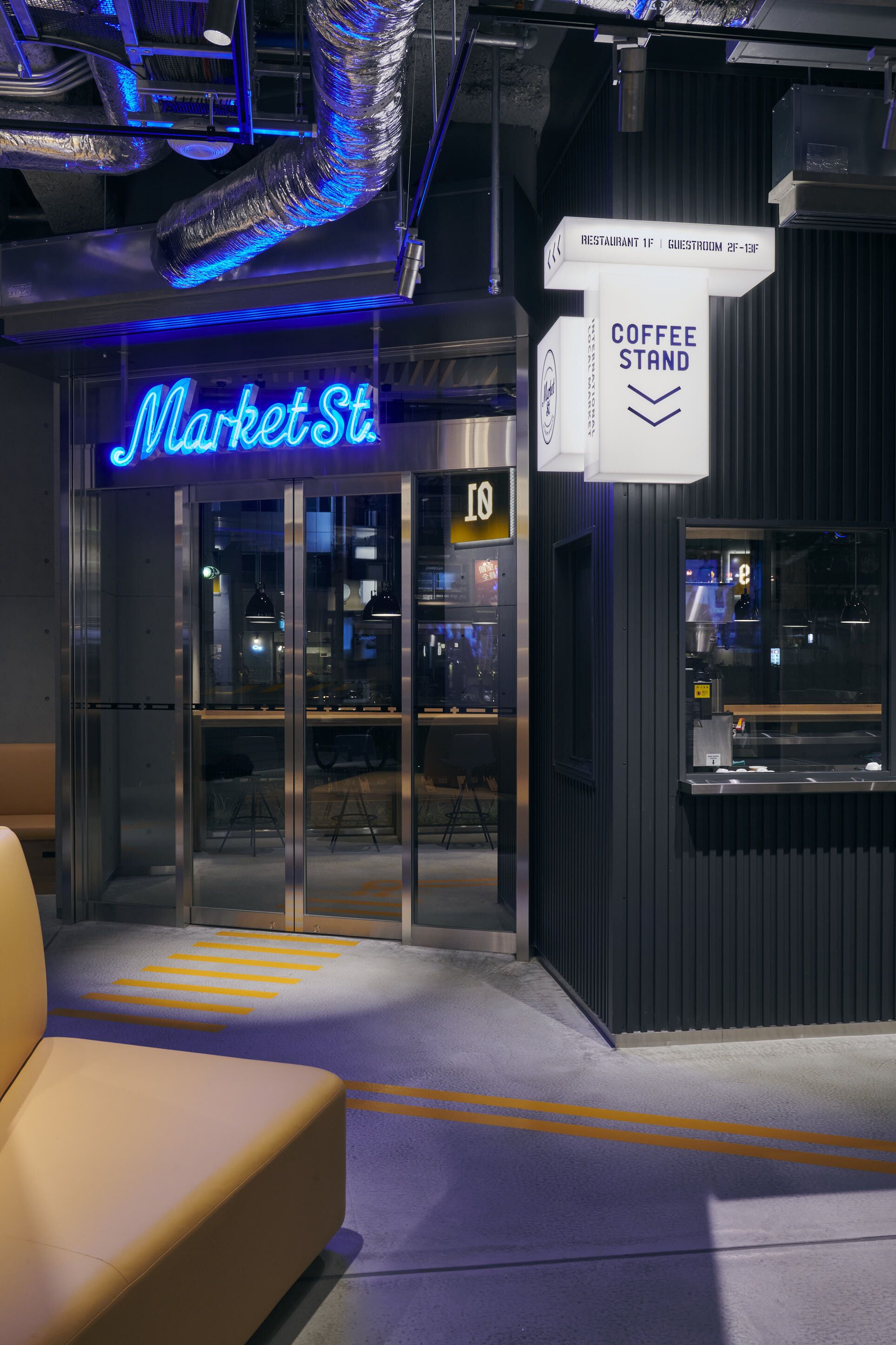 breakfast, lunch and dinner served