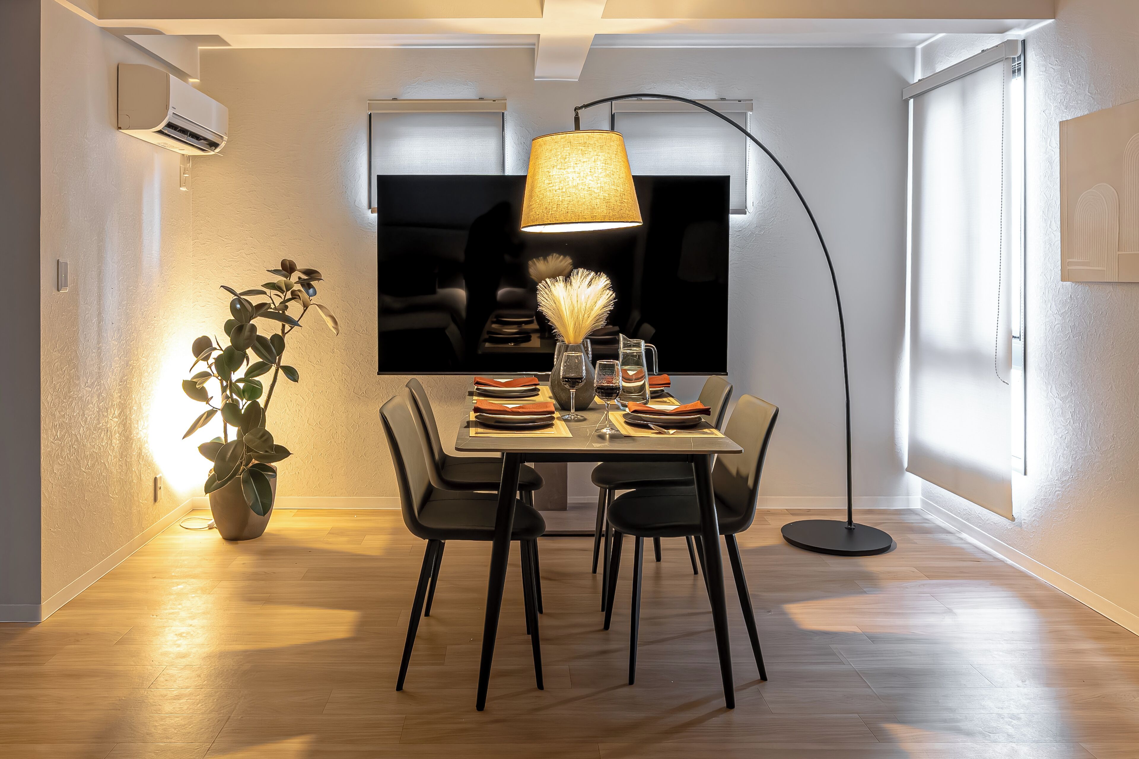 아파트 (3LDK 70sqm 6beds, Shinjuku East 202) | 객실 내 식사 공간