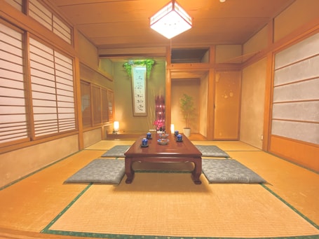 Yuzawa Japanese House | Living area | Flat-screen TV