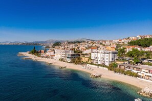 On the beach