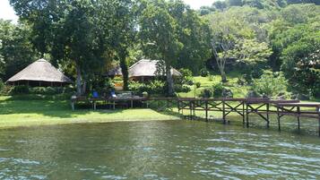 Fachada de la propiedad