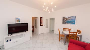 Panoramic Villa, 3 Bedrooms | Living area | Flat-screen TV