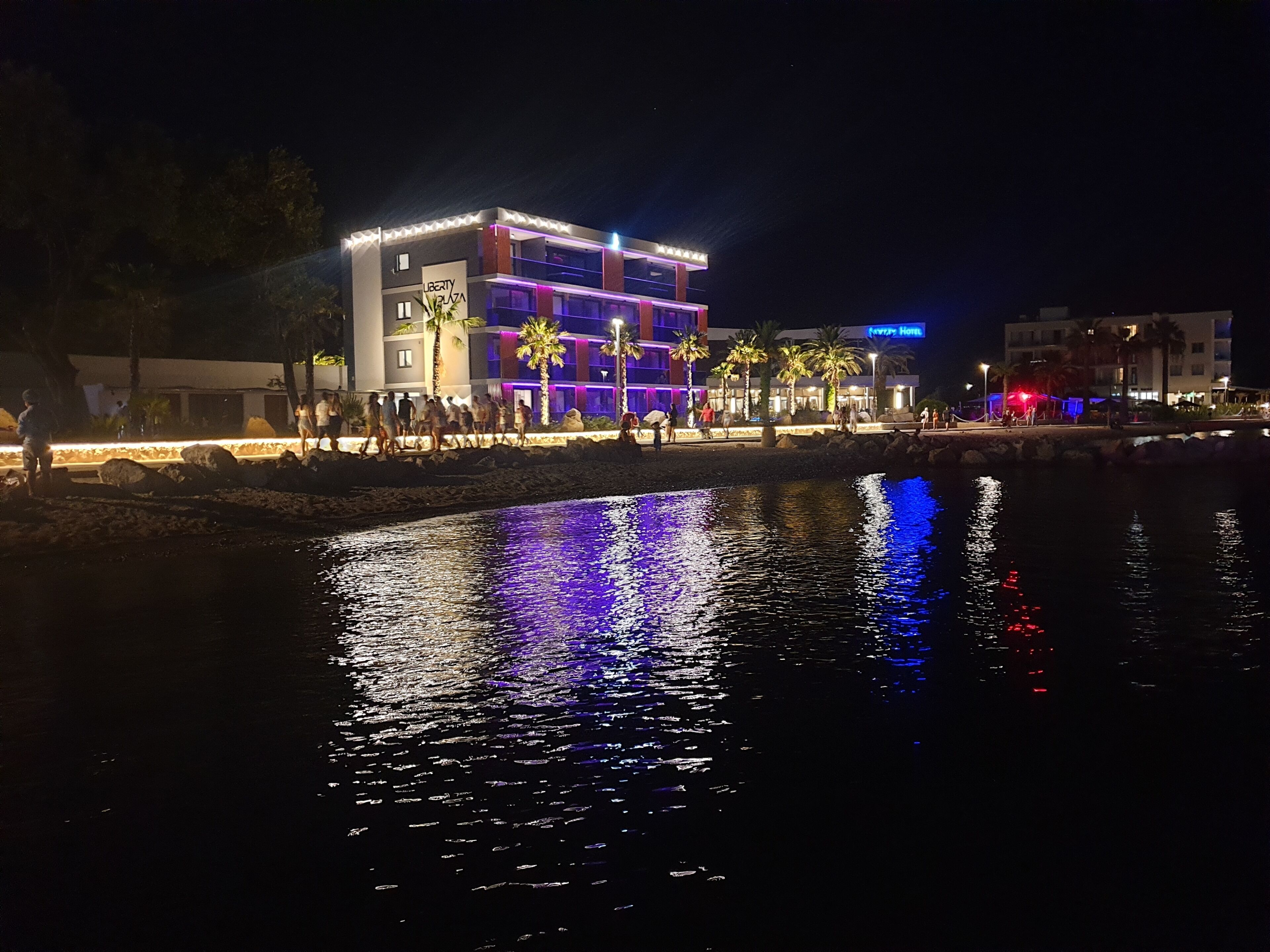 front of property – evening/night