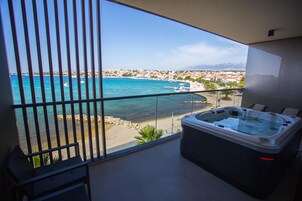 Presidential Suite, Hot Tub, Sea View | Terrace/patio