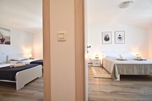 3 chambres, Wi-Fi, literie fournie
