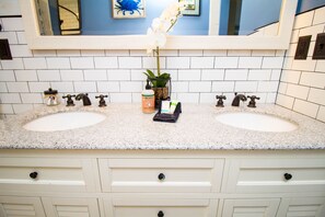 Towels, soap, toilet paper