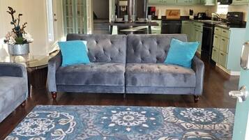 TV connectée, cheminée