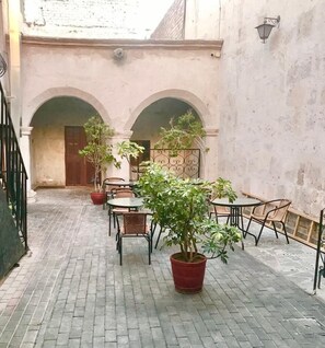 Restauration en plein air