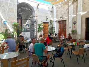Restauration en plein air