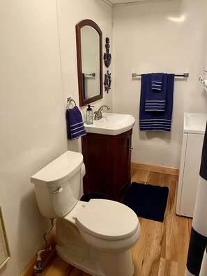 Towels, toilet paper