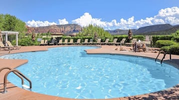 Außenpool, beheizter Pool