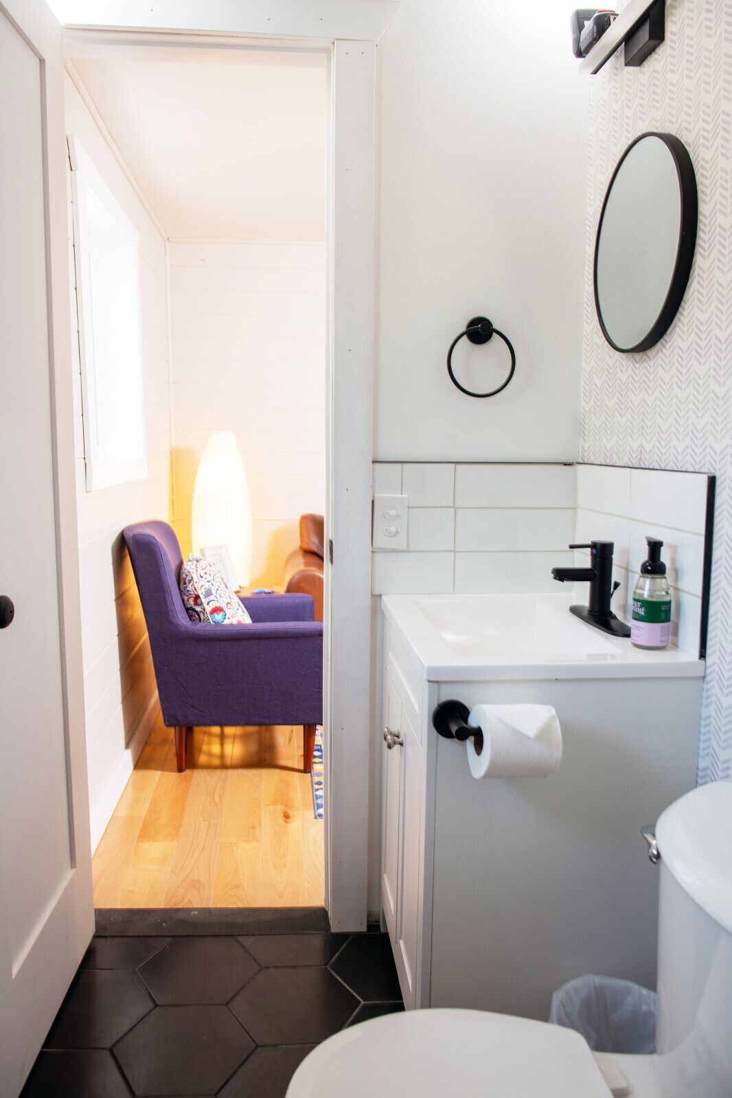 Hair dryer, towels