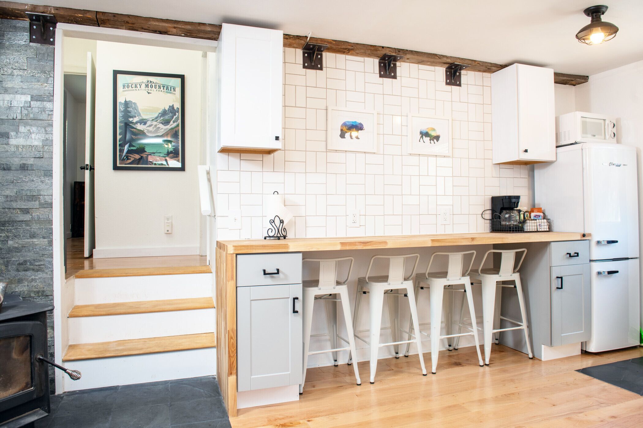 Family Vacation in Violet Sky Pilot Cabin at Wild Acre Cabins