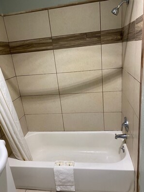 Bathroom shower - American Inn (Angola)