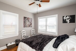 5 bedrooms, iron/ironing board, free WiFi, bed sheets