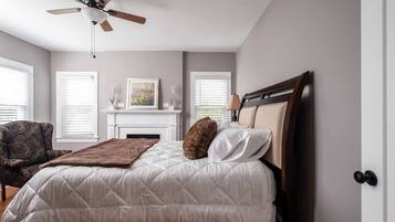 5 Schlafzimmer, Bügeleisen/Bügelbrett, kostenloses WLAN, Bettwäsche