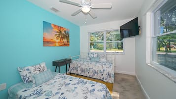 2 habitaciones, tabla de planchar con plancha y wifi gratis