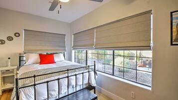 2 soveværelser, skrivebord, strygejern/strygebræt, Wi-Fi